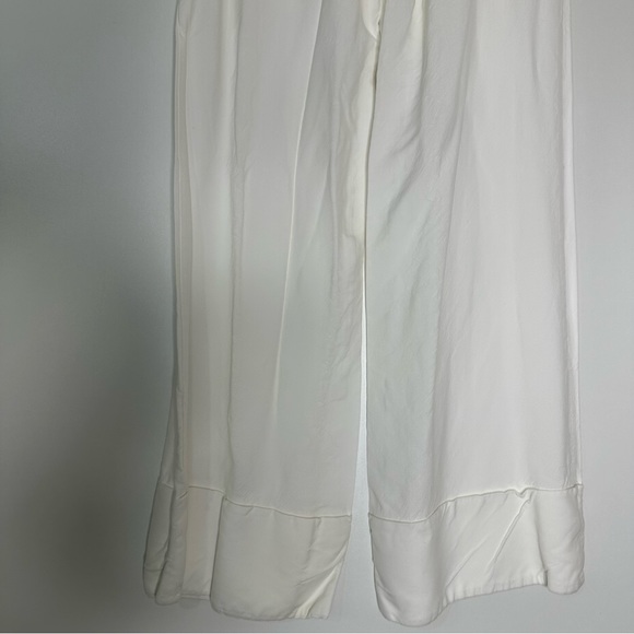 Mossimo Dutti white flare trousers pants 2 - Picture 7 of 14